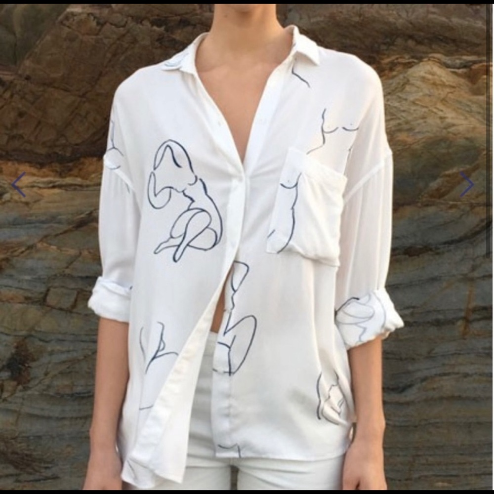 Paloma Wool Leandra blouse O/S